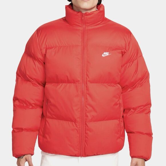 Nike Other - Nike Sportswear Men’s Size S Red Club Winter Heavyweight Puffer Jacket